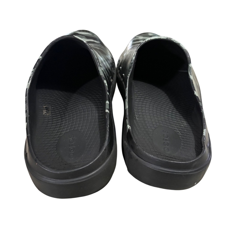 Oofos OOCloog Recovery Clogs Mens Size 8 Grey Black Camo Good Slip On Shoes - Picture 4 of 6